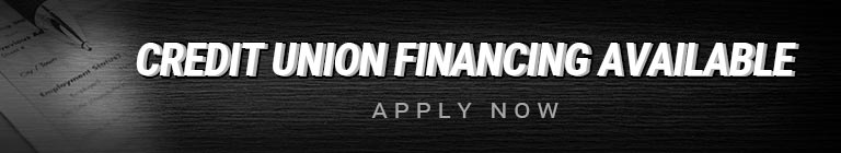 Credit Union Financing available!